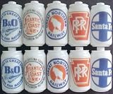 Railroad Train Logos #3 Party String Lights (SJ)