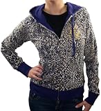 CHRISTIAN AUDIGIER Ed Hardy Snake Print Womens Hoodie Top Sweatshirt