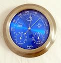 Hanging Weather Station; Barometer, Hygrometer and Thermometer. 9 inch