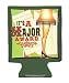 A Christmas Story Leg Lamp Major Award Can Cooler Koozie Green