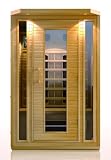 Precision Therapy Hemlock 2 Person Ceramic Heater Far Infrared Sauna ETL Approved