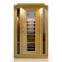 Precision Therapy Hemlock 2 Person Ceramic Heater Far Infrared Sauna ETL Approved