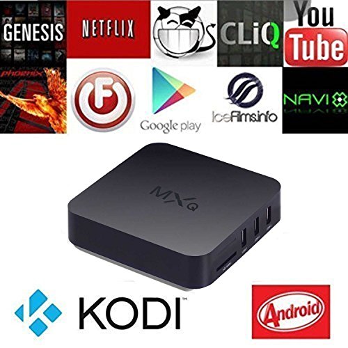 Mifanstech MXQ 4K Amlogic S805 Quad Core Smart TV Box Android 4.4 Kitkat System H.265 Wifi LAN Miracast Airplay Stream Media Player 1G RAM 8G ROM