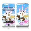 Little Princesses Design Apple iPod Touch 2G (2nd Gen) / 3G (3rd Gen) Protector Skin Decal Sticker