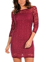 La Belle Parisienne Vestido Anna (Burdeos)