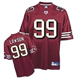 Reebok San Francisco 49ers Manny Lawson Replica Team Color Jersey