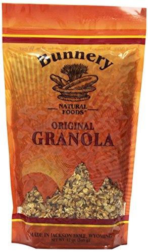Bunnery Natural Foods Granola, Original, 12-Ounce Bags (Pack of 6)