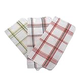 Assorted Waffle Weave Dish Cloths set of 6