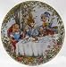 The Mad Hatter's Tea Party Collector Plate by Roberta Blitzer