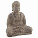 Stone Meditating Buddha Garden Statue Asian Art Pa