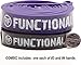 Functional Fitness Pull Up Assist Resistance Bands | Heavy Duty Loop Exercise Bands for Powerlifting, Mobility, and Stretching | Travel Friendly Resistance Bands for Workout | Combo Pack of 2