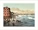 FRAMED - Douglas loch promenade (storm scene) Isle of Man England, c. 1890s
