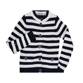 Liz Claiborne Striped Cardigan Sweater