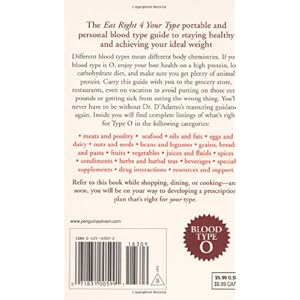 Blood Type O Food, Beverage and Supplemental Lists