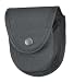 Gould & Goodrich X596 Double Handcuff Case Place On Belt Up To 2-1/4-Inch (Black Ballistic Nylon)