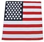 Bandana, USA Fahne, Gr. 55 x 55 cm, Baumwolle