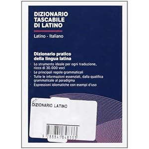 Dizionario tascabile latino