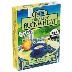 Pocono Cream of Buckwheat, 100% Organic Cereal. 13-Ounce Boxes (Pack of 12)