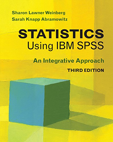 statistics using ibm spss an integrative approach