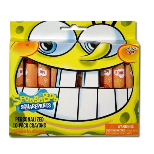 Spongebob 10pk Jumbo Crayon in Window Box