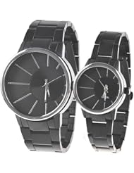 Orient Idea Ori-0274E Pair of Classic Style Stainless Steel Quartz Watch Wristwatch for Lovers Couple