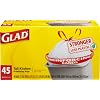 Glad Tall Kitchen Drawstring Garbage Bags, 13 Gallon, 45 Count