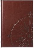 Nautilus Journal Diary, Fully Embossed, Lined Pages, 6x8, Brown