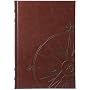 Nautilus Journal Diary, Fully Embossed, Lined Pages, 6x8, Brown