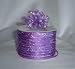 Organza Pull Ribbon Bows - 1/8" - 100 Yards - Purple