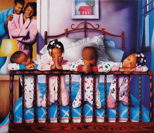 Their Nightly Prayers a 550-Piece Jigsaw Puzzle by Sunsout Inc.