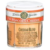 Dean Jacobs 4 Popcorn Cheeses, Regular, 2.6 -Ounce Jars (Pack of 4)