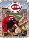 Cincinnati Reds MLB Home Field Advantage Woven Throw
