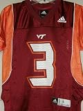 Virginia Tech Hokies Adidas Youth # 3 Team Color Football Jersey - Youth-M