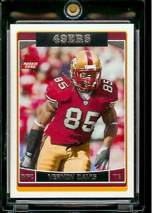 2006 Topps # 363 Vernon Davis (RC) - Rookie Card - San Francisco 49ers - NFL Football Cards