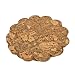 CORK TABLE MAT - FLOWER (260 DIA X 3MM, 4PC SET)