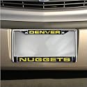 Denver Nuggets Chrome License Plate Frame