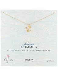 Dogeared Forever Summer Classic Anchor Necklace, 18?