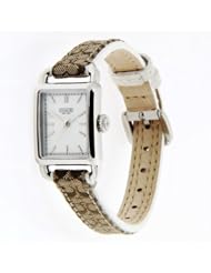 Coach womens watch Hampton collection logo strap 14501321