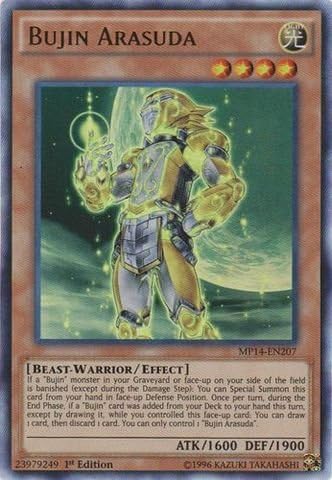 YU-GI-OH! - Bujin Arasuda (MP14-EN207) - Mega Pack 2014 - 1st Edition - Ultra Rare