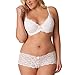Smart & Sexy Illustrious Lace Pushup Bra - White