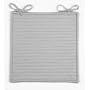 Elegance Square Indoor/Outdoor Braided Chair Pad [Set of 4] Color: Cuban Sand
