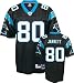 Dwayne Jarrett Black Reebok NFL Premier Carolina Panthers Jersey - XX-Large