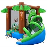 Crocodile Airflow with Slide Bouncy Castle 9113 - Brand New 2011 Model -By Duplay The No.1 Supplier To The Home UK Bouncy Castle Market- SALE NOW ON!