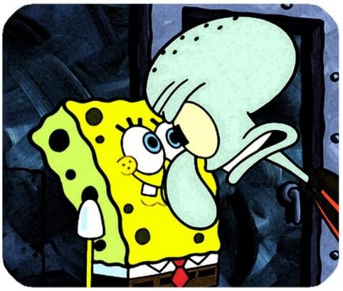 SpongeBob Logo Rectangle Cloth Mouse Mat