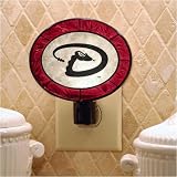Arizona Diamondbacks Art Glass Nightlight