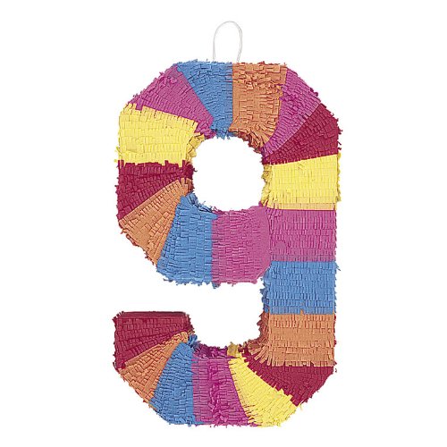 9 Shaped Pinata