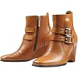 Icon Hella Women's Leather Sportsbike Motorcycle Boots - Beretta
