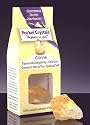 "Pocket Crystals, The Power Is Real" Citrine Crystal - Our crystals are hand picked for their high vibration and positive working energy.
