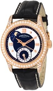 Armand Nicolet Women's 7151V-NN-P915NR8 M03 Classic Automatic Gold with Diamonds Watch