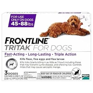 Frontline Tritak 3pk for Large Dogs - 45-88 lbs